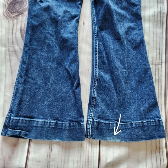 Smith + Rogue "No. 74 Trouser" Bootcut Blue Jeans Western | Women's Size 28 - Picture 8 of 15